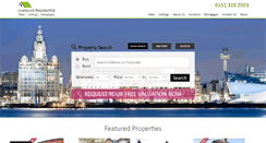 Desktop Screenshot of liverpoolresidential.com